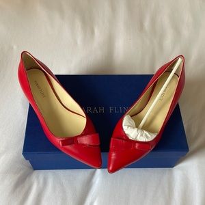Sarah Flint Natalie Flats - NWOT, Exclusive Red Sold Out!
